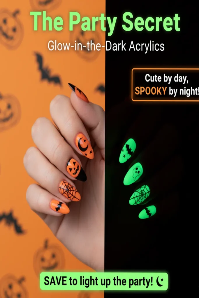 Creative Ideas for Cute Simple Halloween Nails