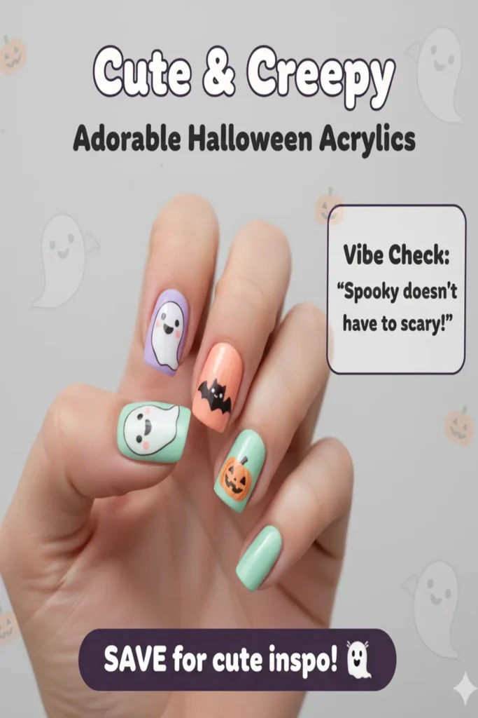 Creative Ideas for Cute Simple Halloween Nails
