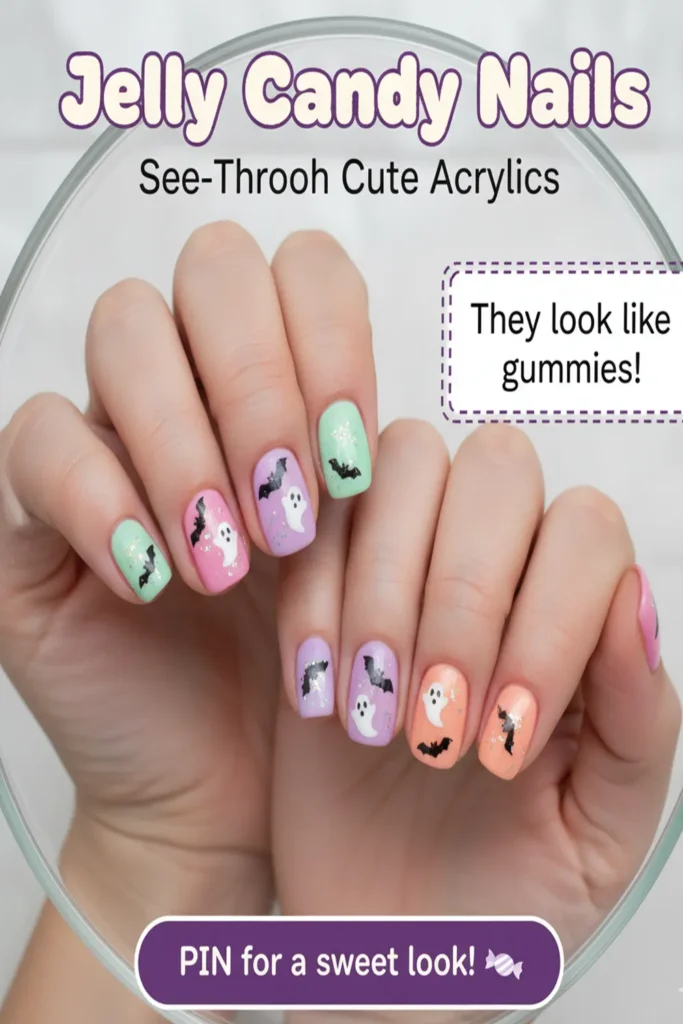 Trending Designs for Cute Halloween Nails Acrylic