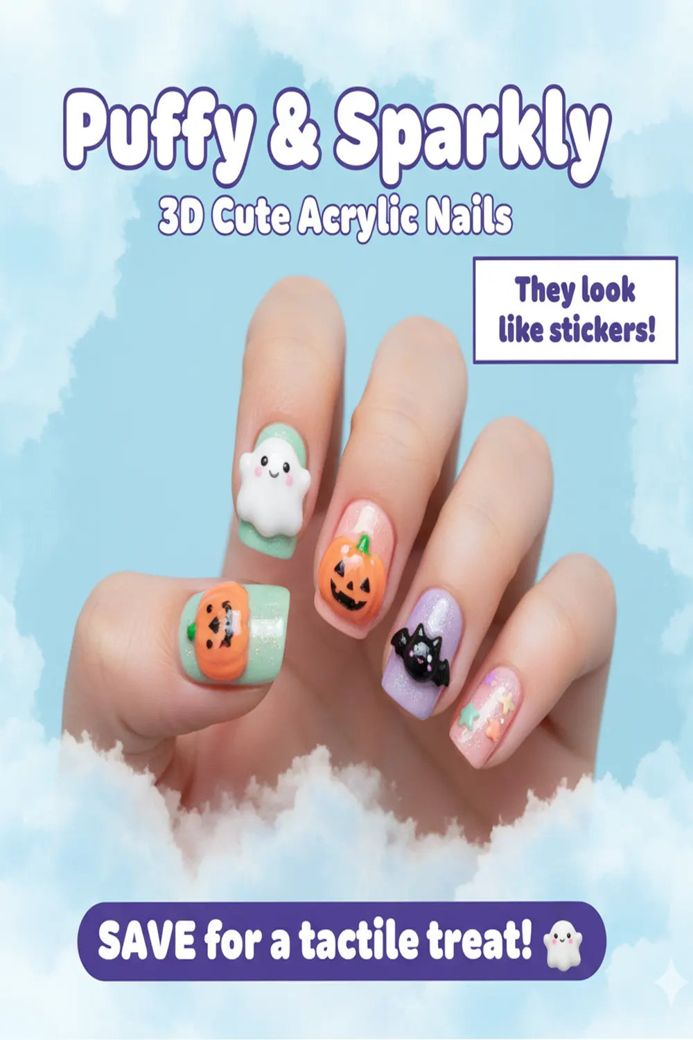 Trending Designs for Cute Halloween Nails Acrylic