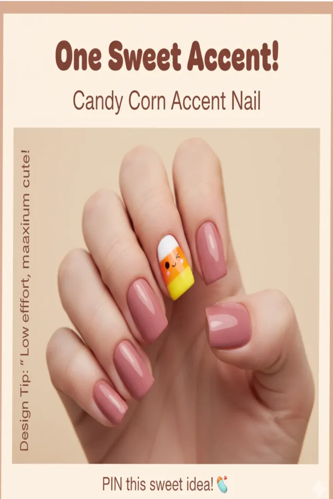 Cute Halloween Nails Short