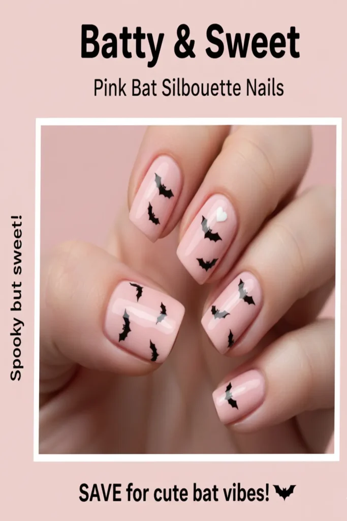 Cute Halloween Nails Short