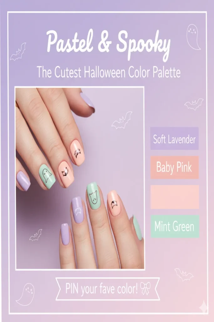 Creative Ideas for Cute Simple Halloween Nails
