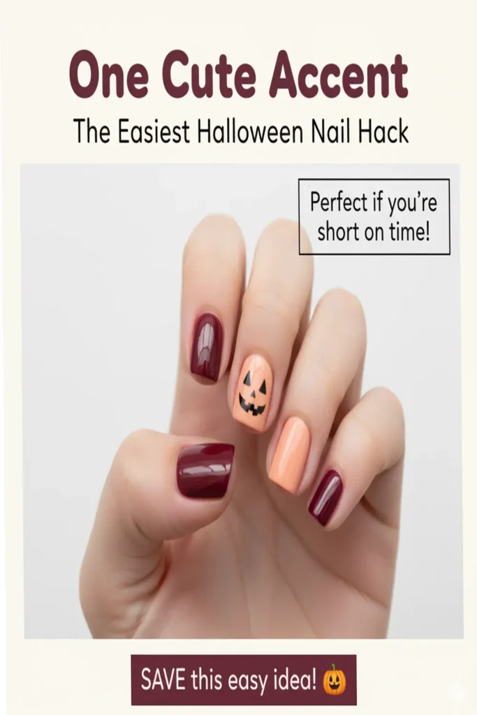 Creative Ideas for Cute Simple Halloween Nails