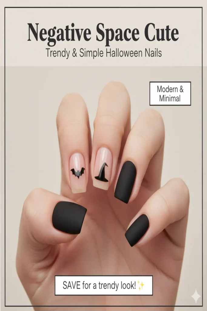 Creative Ideas for Cute Simple Halloween Nails