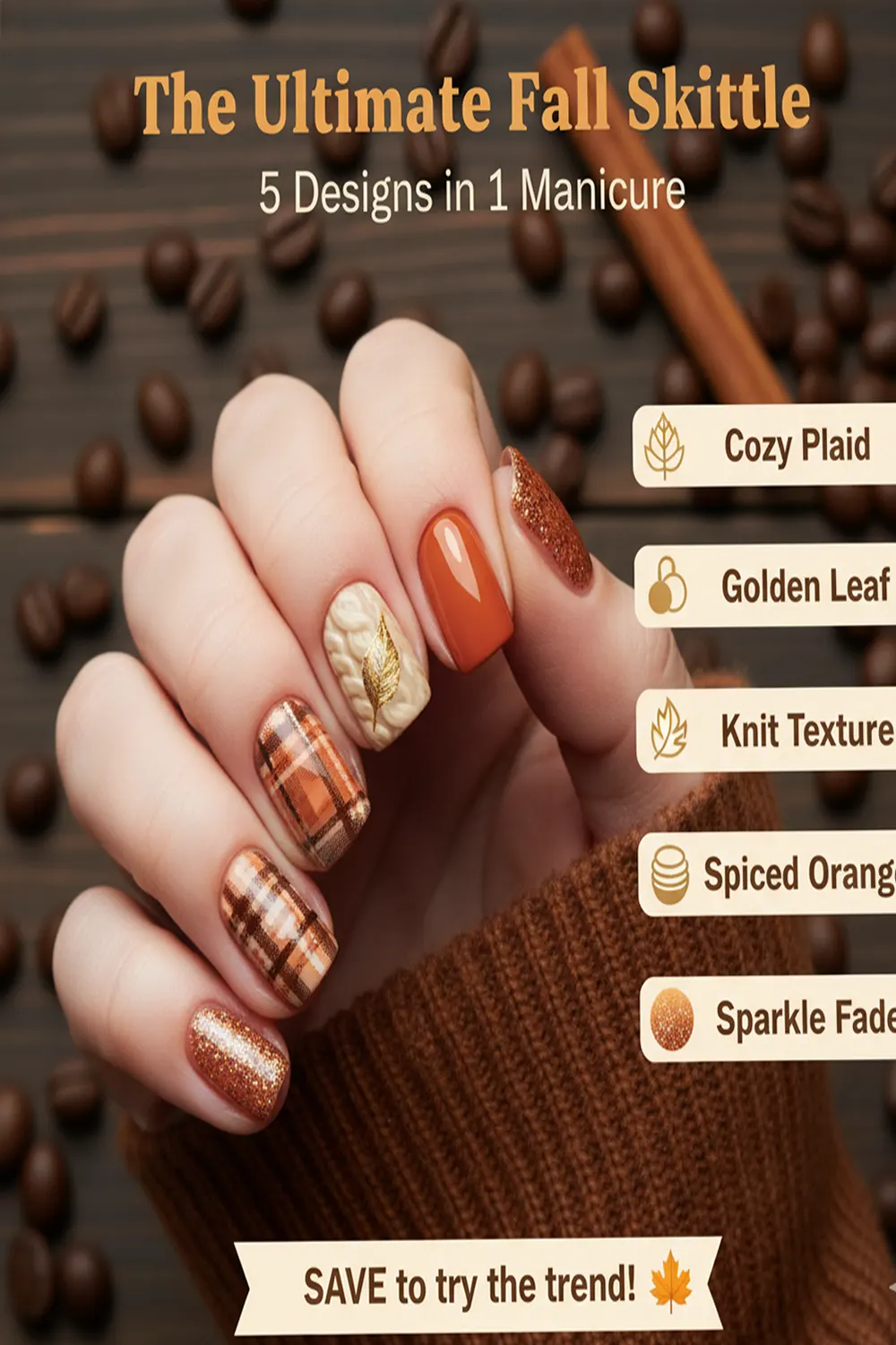 Designs Autumn Fall Nails