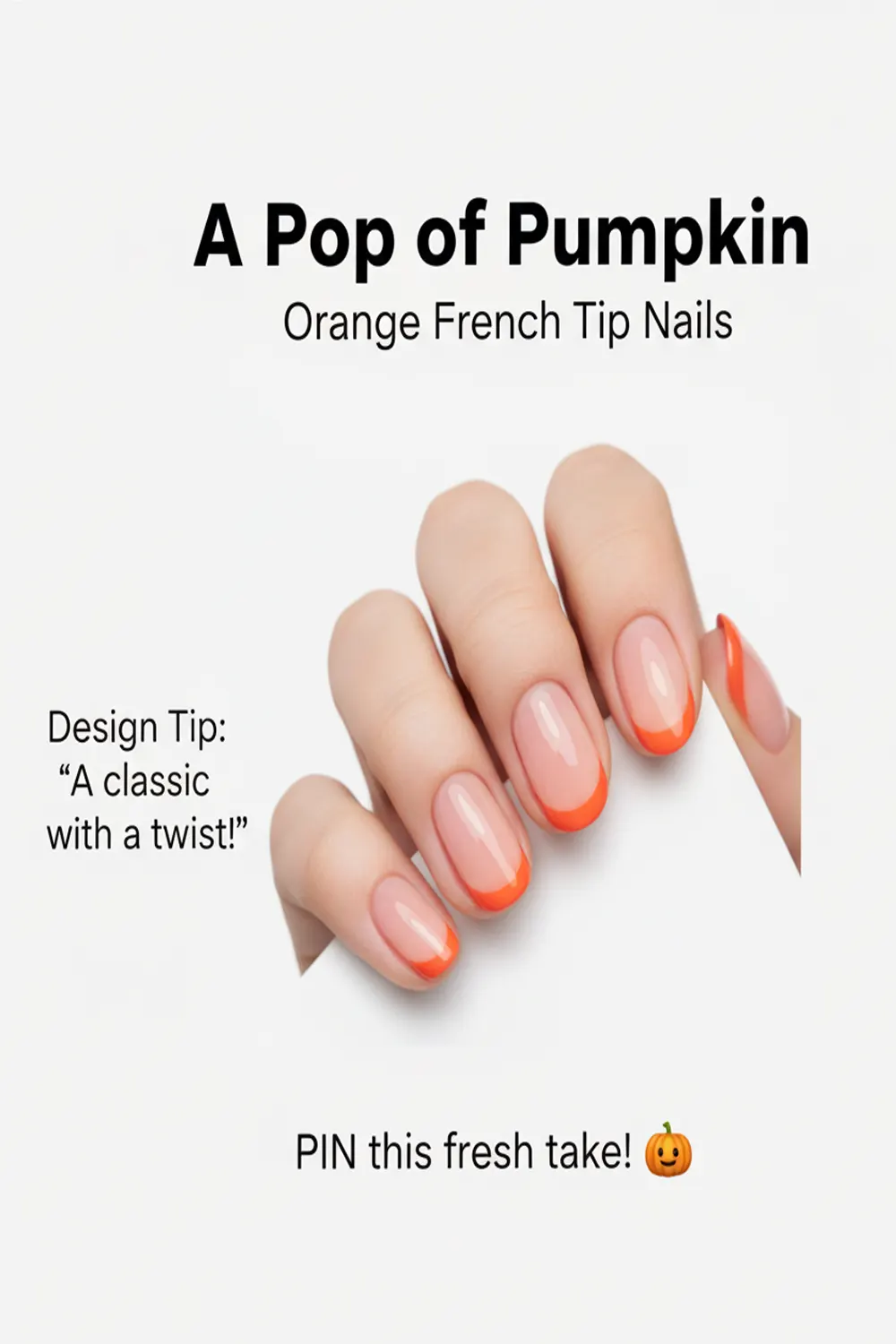 Halloween Acrylic Nails Simple