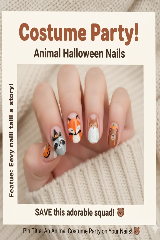 Halloween Cute Nails