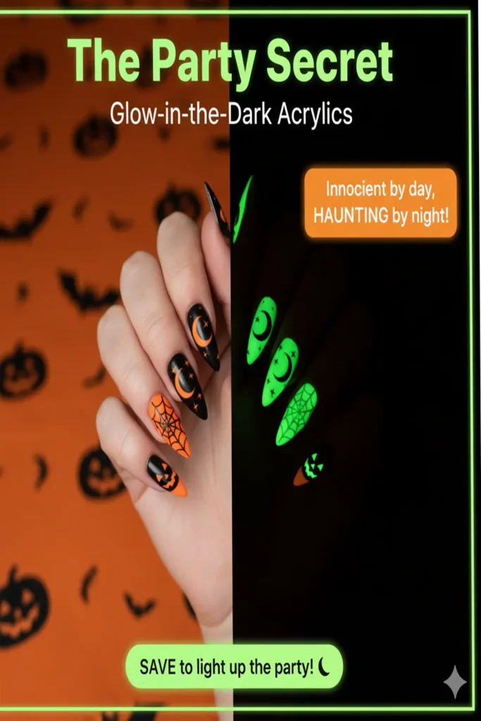 Halloween Nails Acrylic