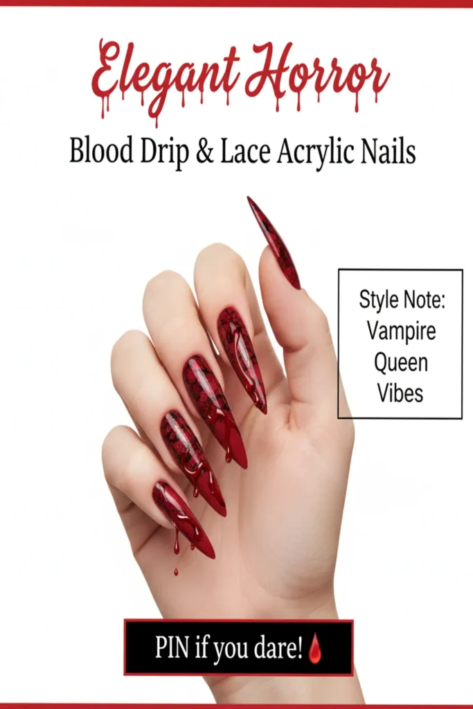 Halloween Nails Acrylic